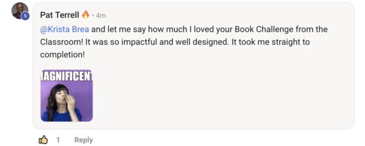 🔥 Member Spotlight: Pat Just Submitted Her Book! 🔥