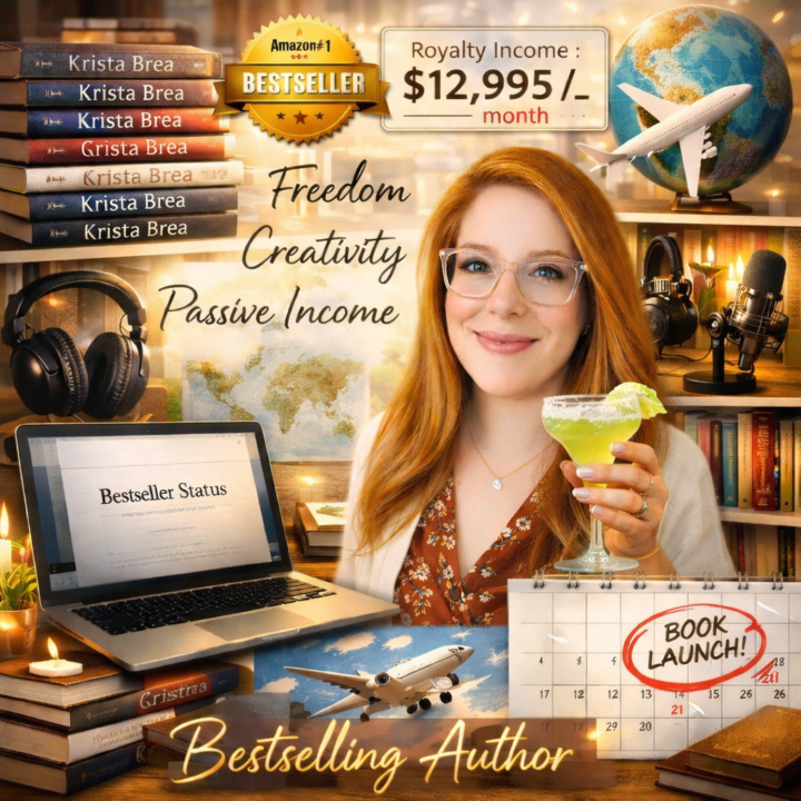 Best Selling Author Vision Board