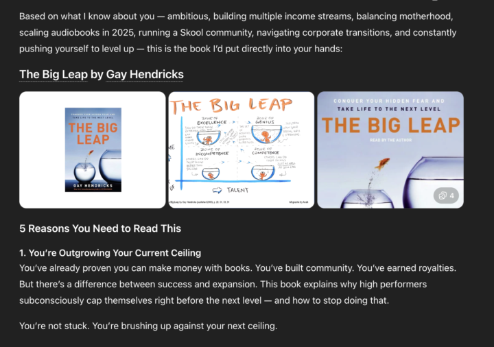 What Book Should You Read Next? PROMPT THIS