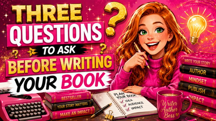   📚 3 Questions to Ask Before You Start Writing Your Book