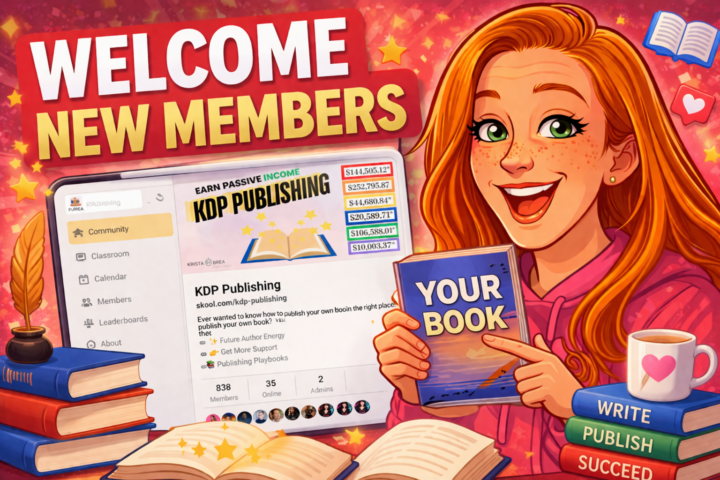 Welcome New Authors & Future Authors