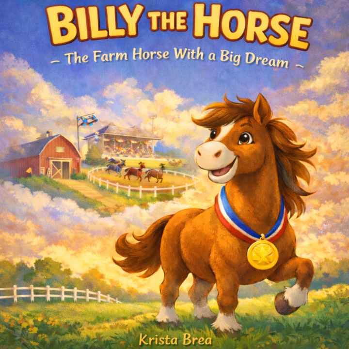 A Little Sneak Peek… My First Children’s Book 🐴