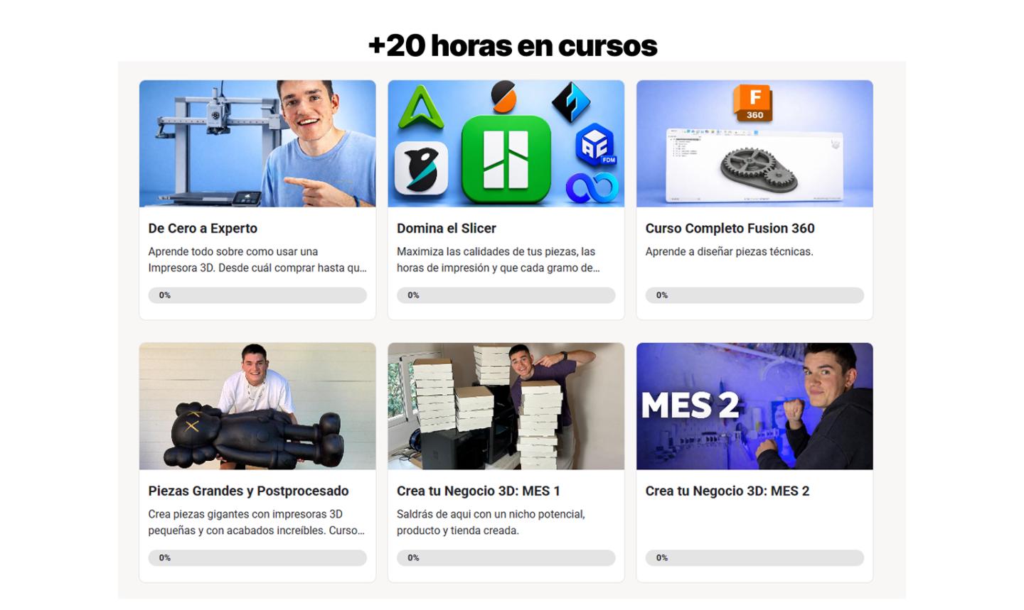 Aprende Impresión 3D