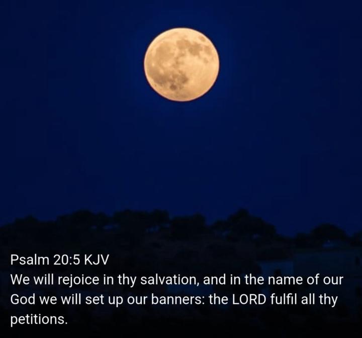 May the Lord fulfill all of your petitions 