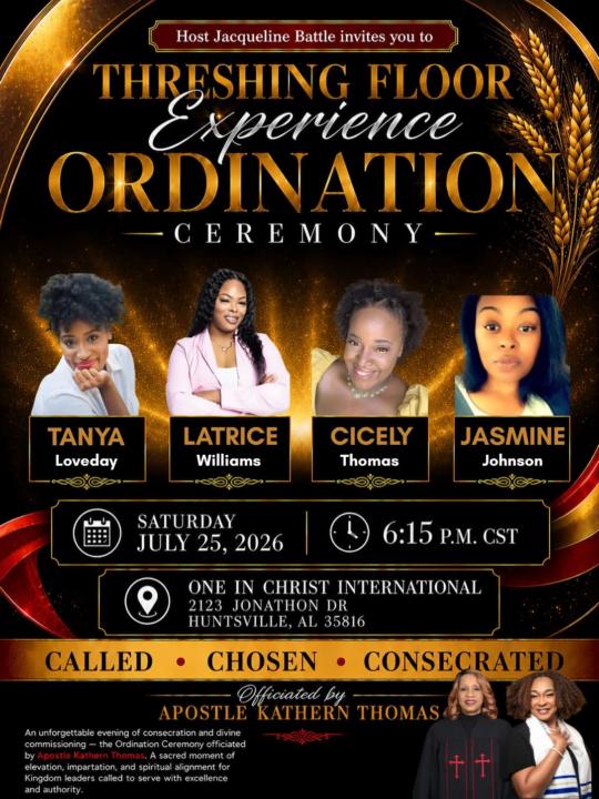 Ordination Candidates 
