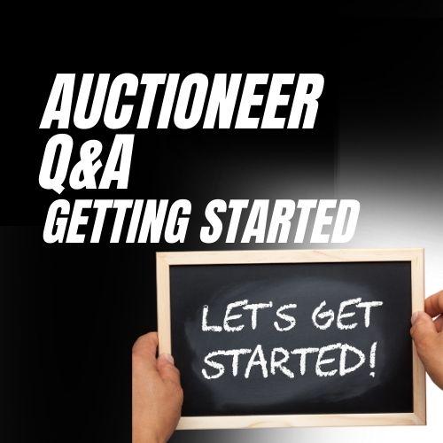 Auctioneer Q&A: Getting Started