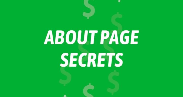 About Page Secrets