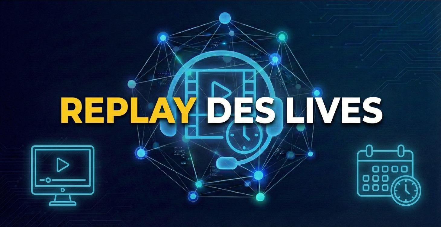Replays des lives