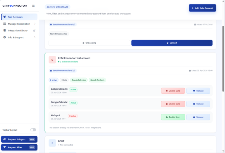 Coming Soon: Multiple Integrations to 1 Location!