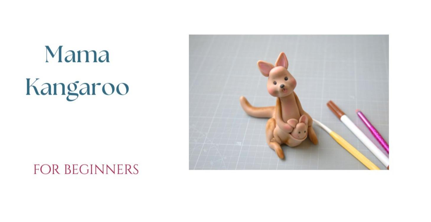 How to make Mama Kangaroo and little baby