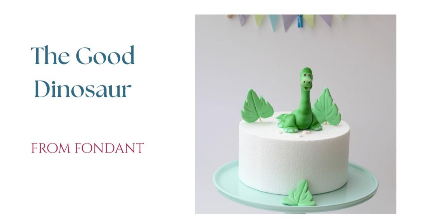 How to make The Good Dinosaur cake topper