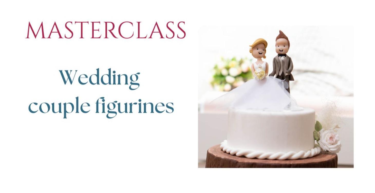 How to make Wedding couple figurines