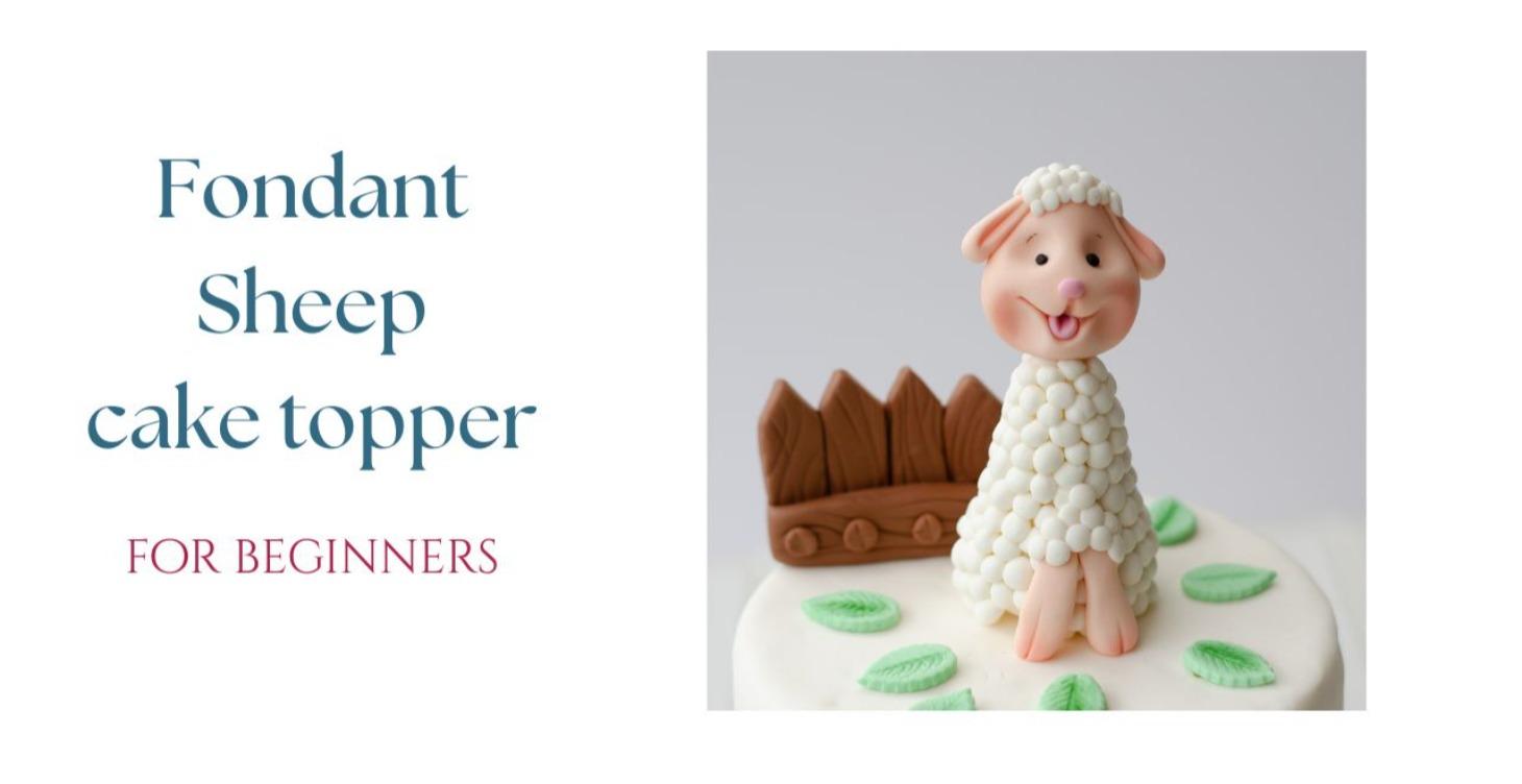 How to make fondant sheep