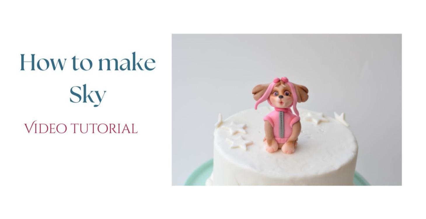 How to make Sky from Paw patrol - beginners