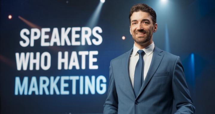 Speakers Who Hate Marketing