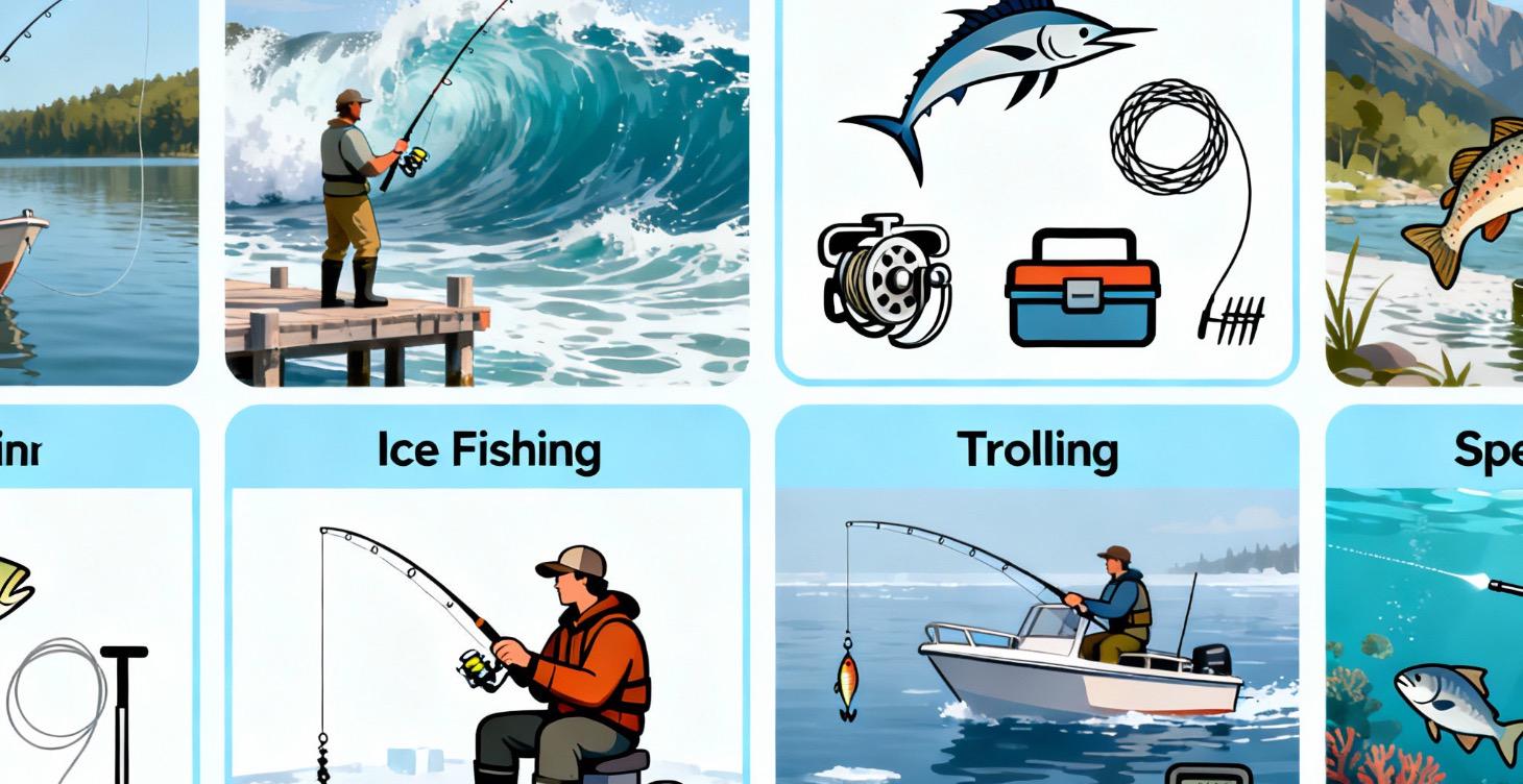 Fishing guide #1 - Types of fishing