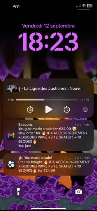 Vente ✅