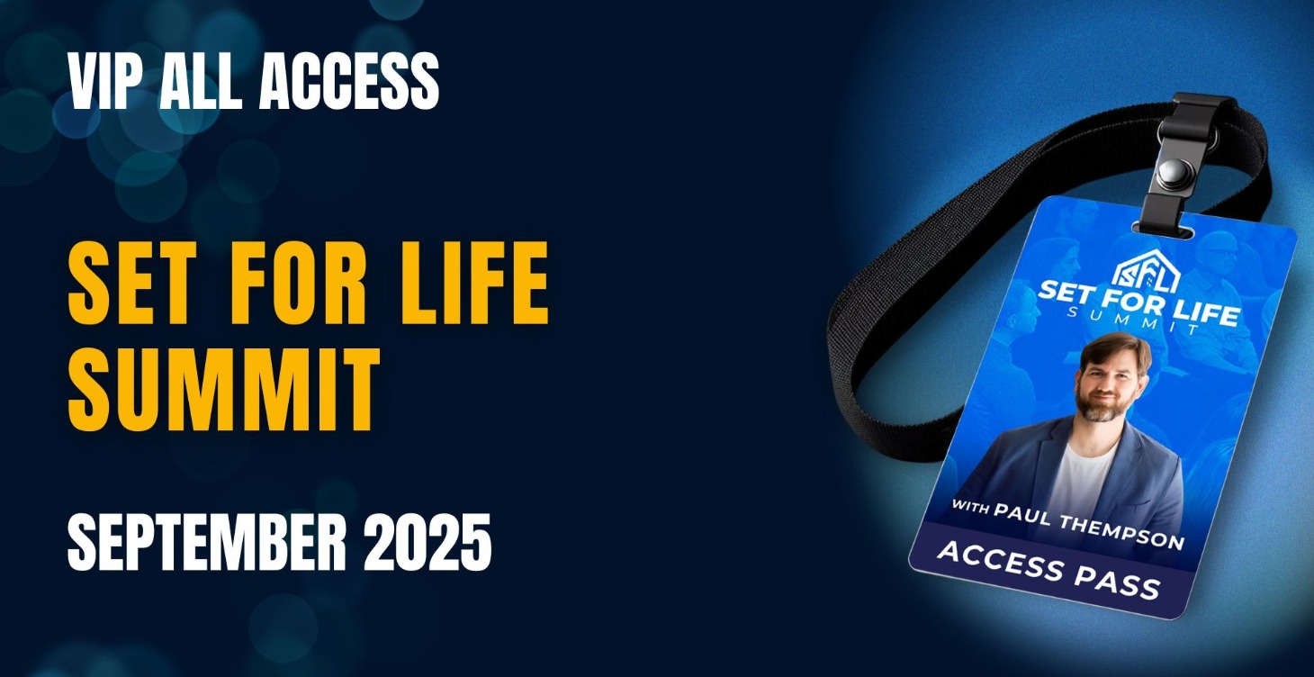 Set for Life Summit September VIP ALL ACCESS