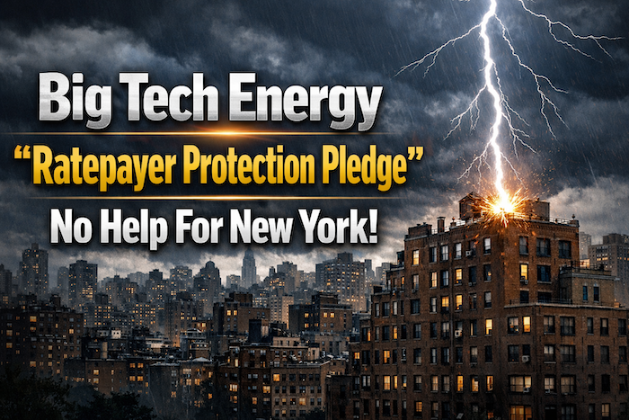 The 'Ratepayer Protection Pledge' Is NO Help For New York!