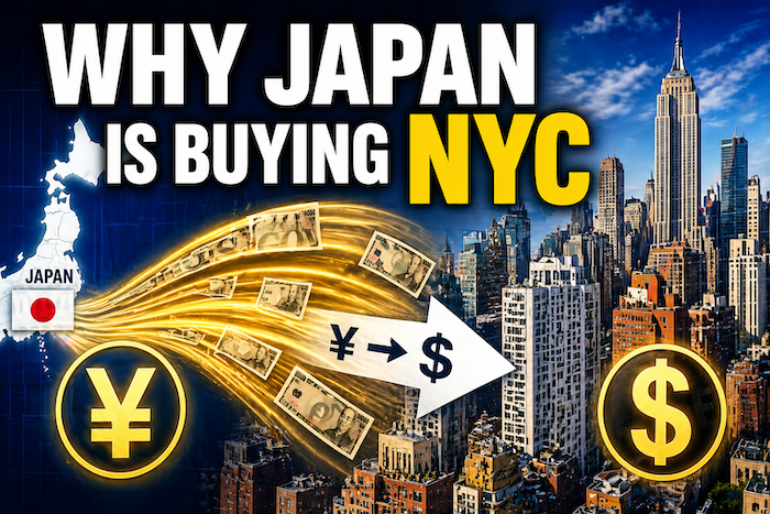 For Japan, The Yen Is Weak But Demand For U.S. Real Estate Is Strong! What Is The Endgame?