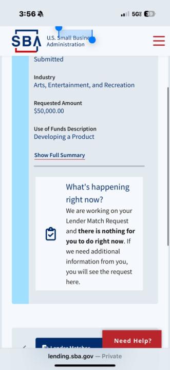 SBA Grant Financing 
