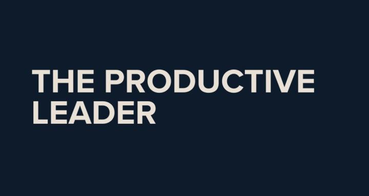 The Productive Leader (JAN26)