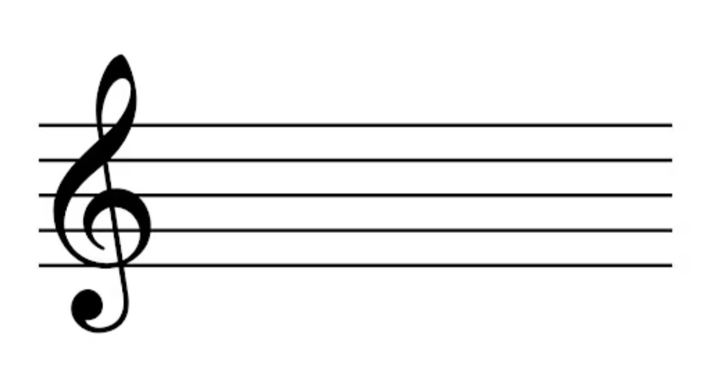 B - Reading in Treble Clef