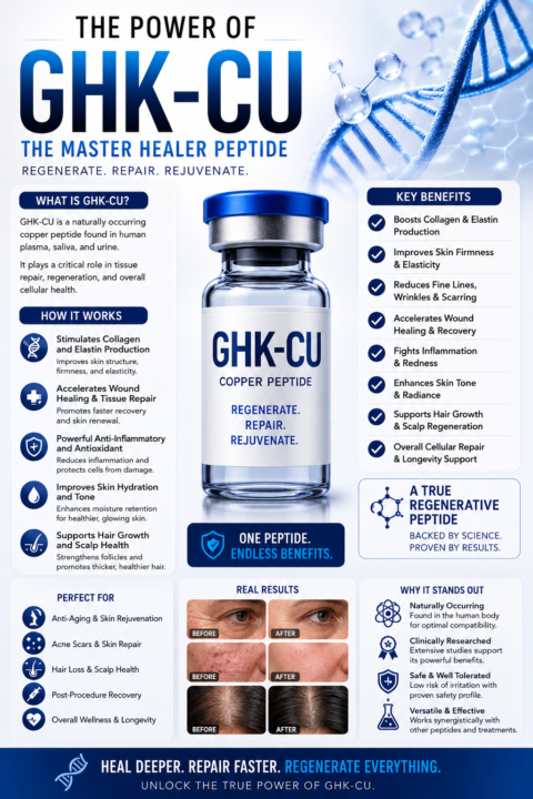GHK-CU — The Master Healer Peptide 🔥