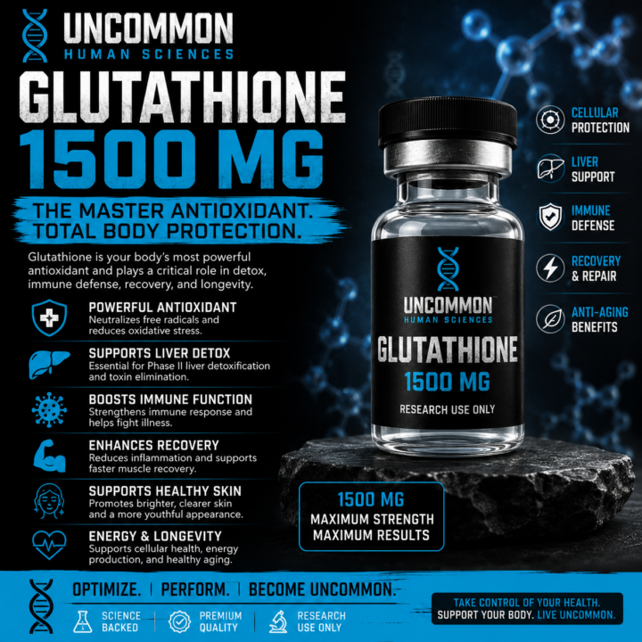 GLUTATHIONE 1500 mg — The Master Antioxidant 🧬