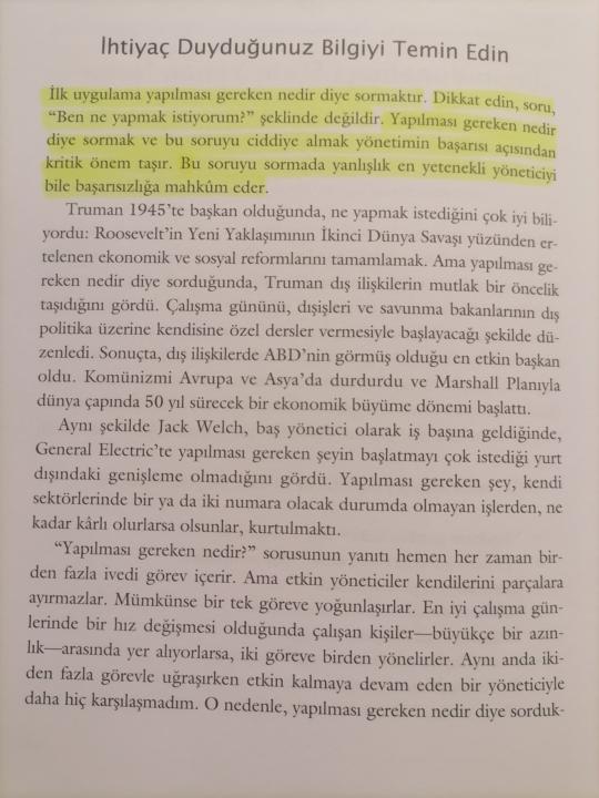 Peter Drucker'dan yönetimde başarı tavsiyesi