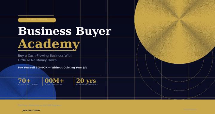 Business Buyer Academy