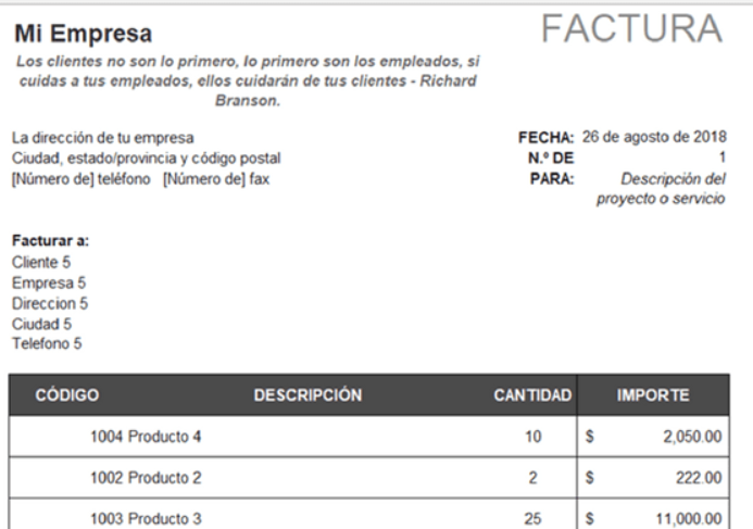 Capturar datos estilo factura-detalle