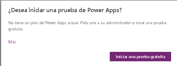 Obligado a Contratar Power Apps Premium Si o Si