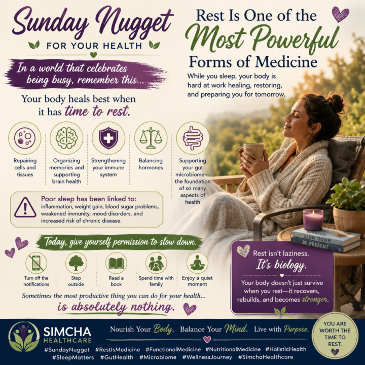 Sunday Nugget: Rest Is One of the Most Powerful Forms of Medicine