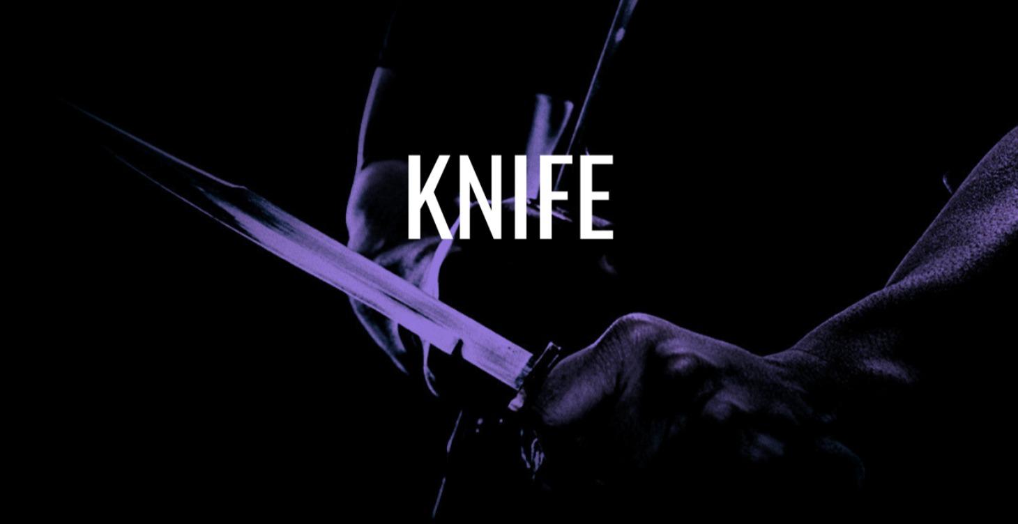 Knife "Art vs Reality"