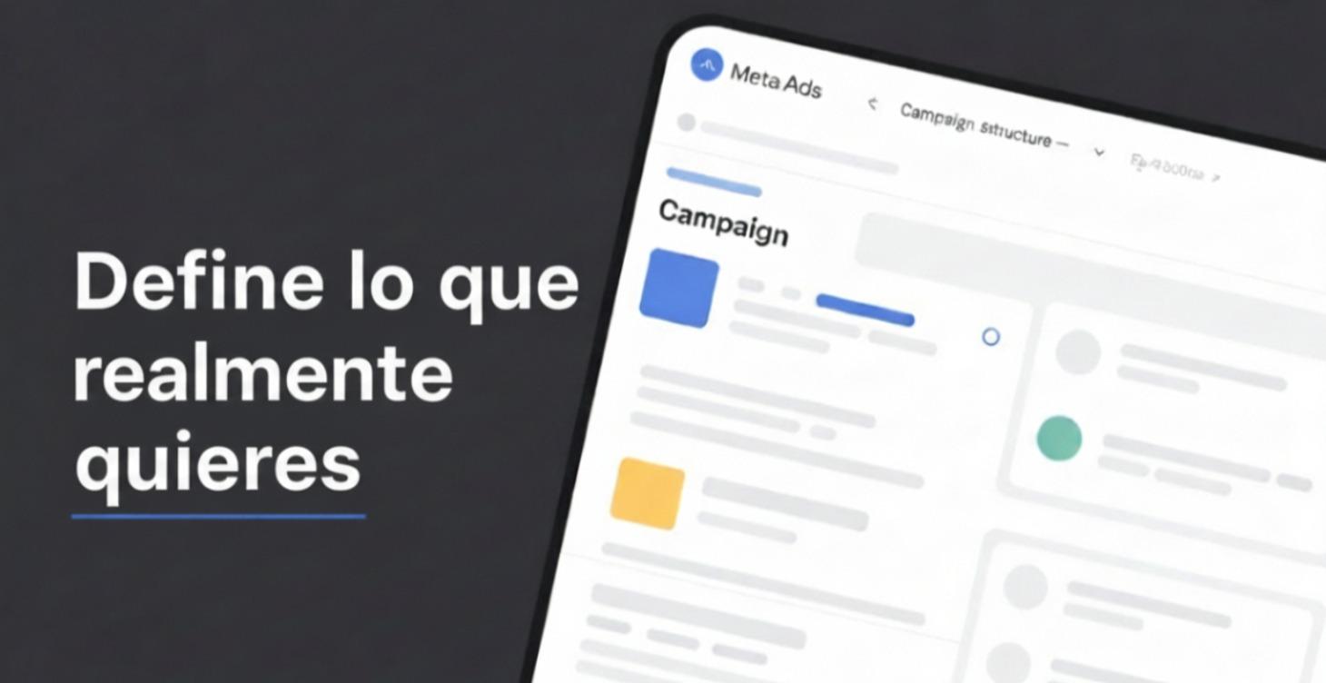 Define lo que realmente quieres