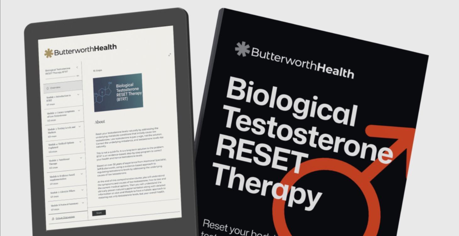 Testosterone Optimisation Program BTRT
