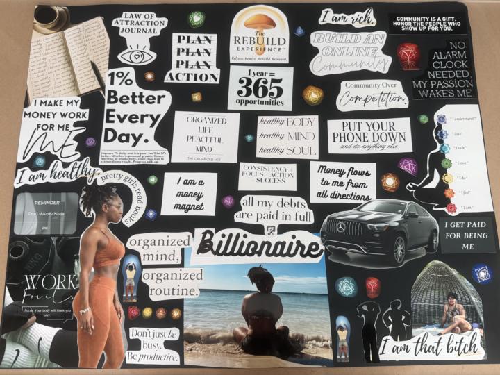 Create your own vision board…