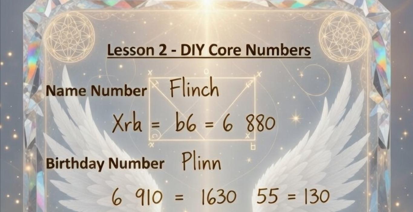 DIY - Calculate Your Core Numbers Yourself