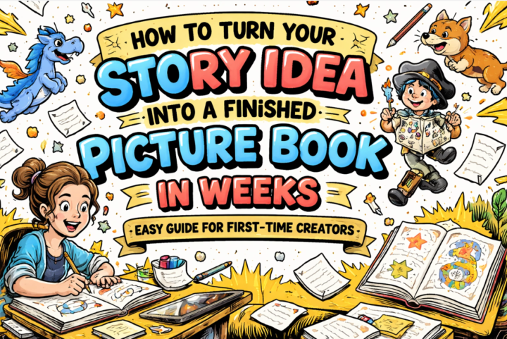 How to Turn Your Story Idea Into a Finished Picture Book in Weeks (Easy Guide for First-Time Creators)