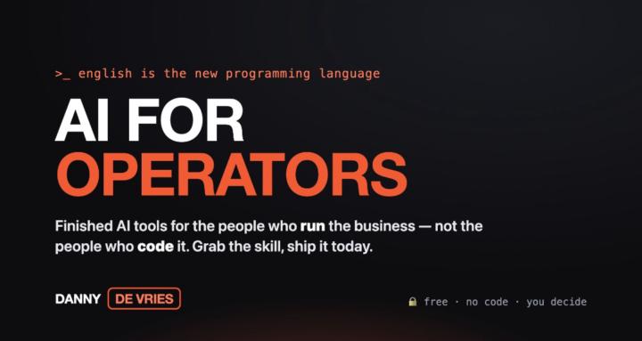 AI for Operators