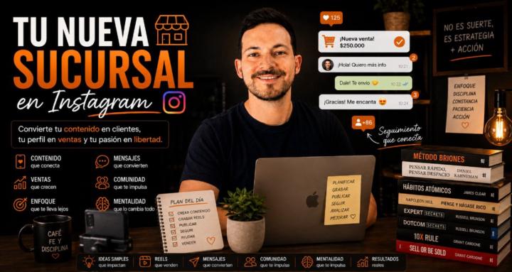 Tu Nueva Sucursal en Instagram