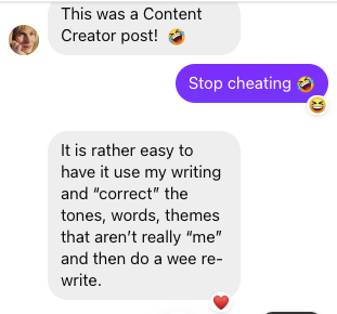 Kristy's Killer Post... Fooled ME!