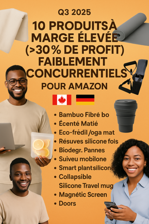 🚀 [Q3 2025] 10 PRODUITS AMAZON FBA 🔥 À FORTE MARGE & FAIBLE CONCURRENCE
