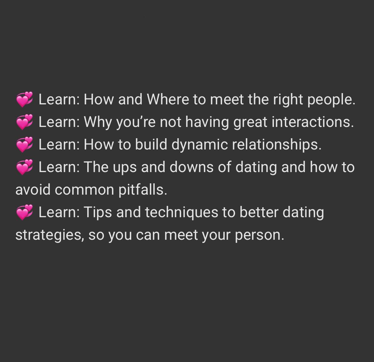 Dating X
