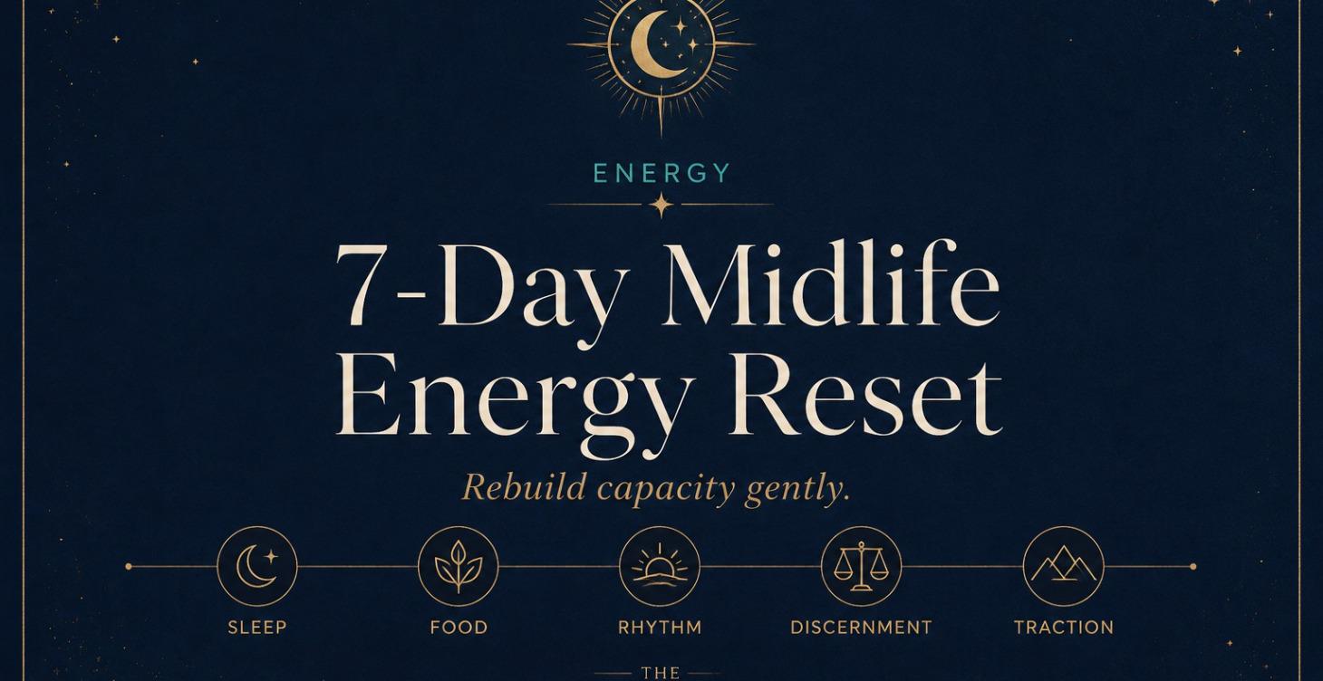 7-Day Midlife Energy Reset