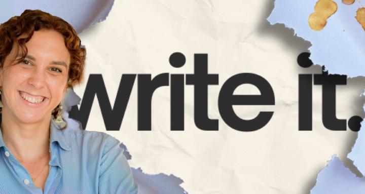 "Write it." with Adina Samuels