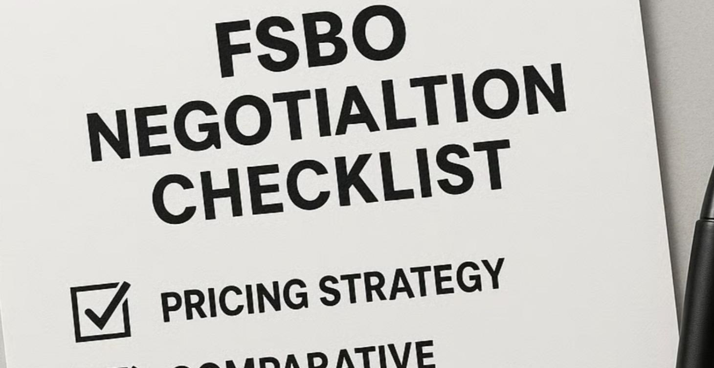 FSBO Negotiation Checklist