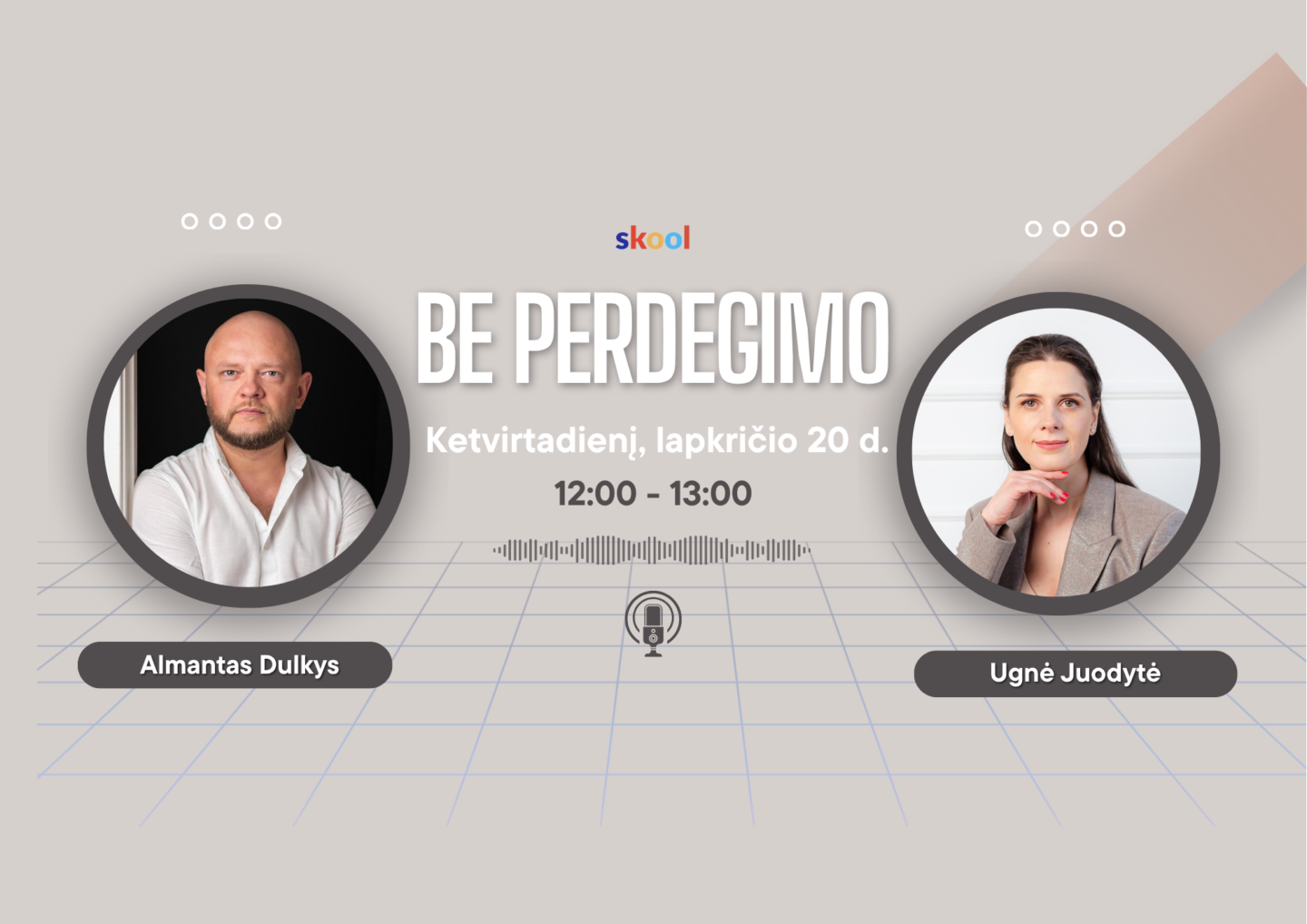 Be perdegimo