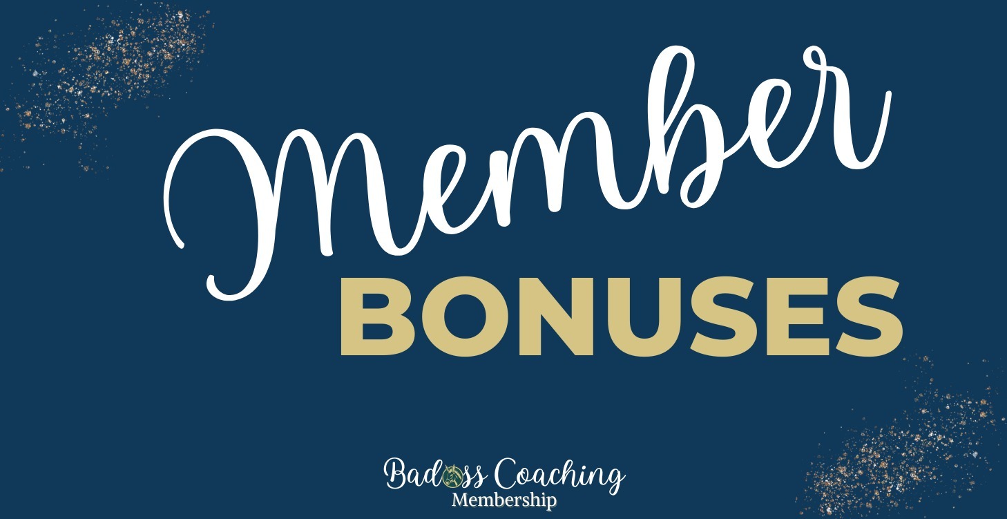 Member Bonuses